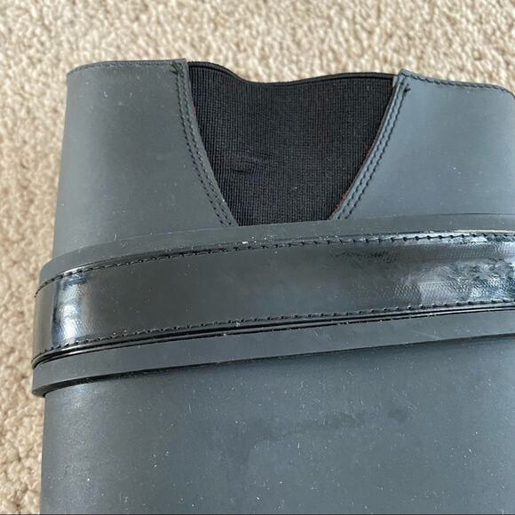 Tommy Hilfiger Spritz Black Rain Boots Size 6 - Picture 9 of 12